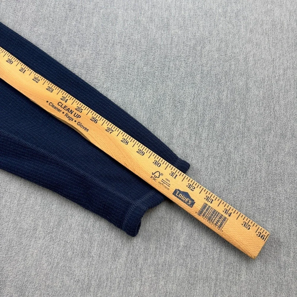 The North Face Sweater‎ Mens Large Blue1/4 Zip Fleece Pullover Mock Neck Casual